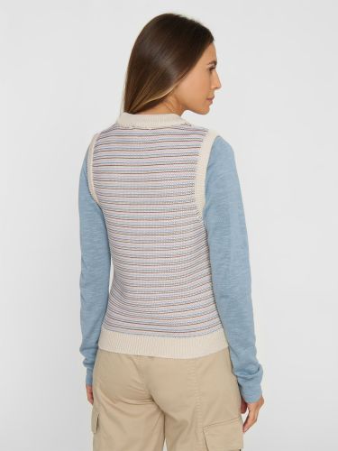 glore Knowledge Cotton Apparel Relaxed Fit Cotton Knit Vest Bis zu 65% Rabatt