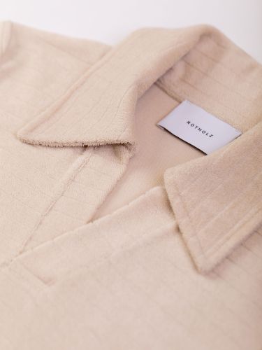 glore Rotholz Terry Cotton Polo Dress 50% Rabatt mit kostenlosem Versand