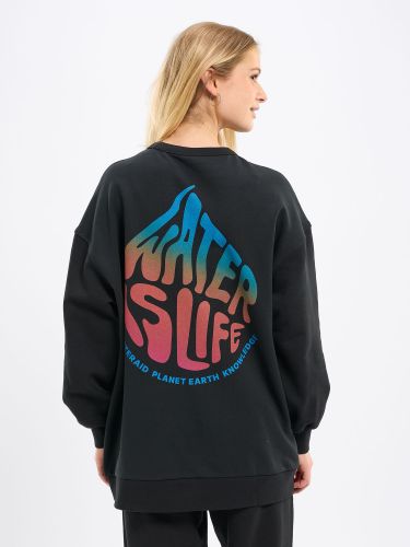 glore Knowledge Cotton Apparel WATERAID oversize crew neck sweat zollfrei