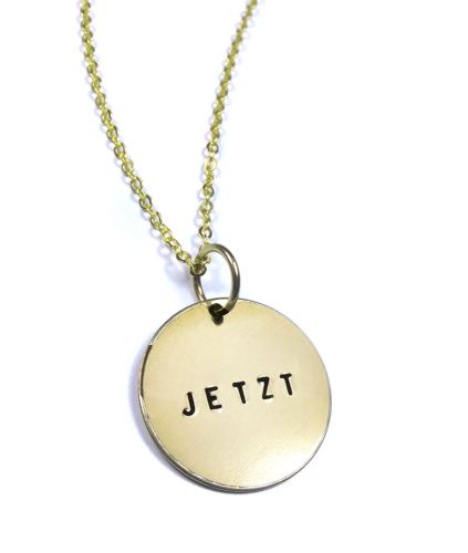 glore fremdformat Kette mit Anhänger "JETZT" VIP-Rabatte