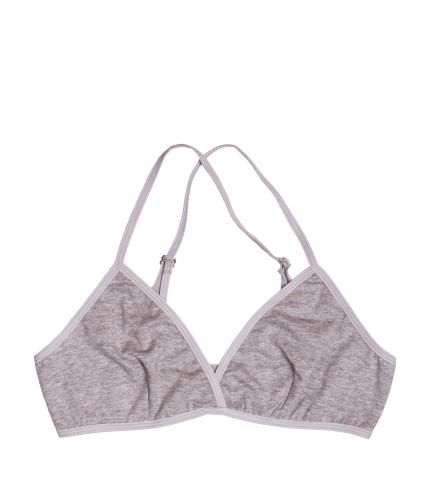 glore VATTER Triangle Bra Fine Frida grey melange Begrenztes Angebot