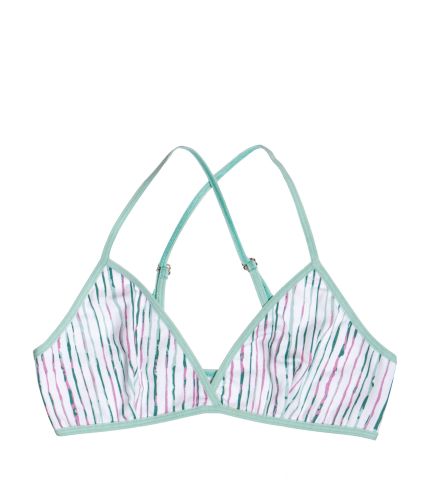 glore VATTER Triangle Bra Fine Frida mint stripes Preisnachlass
