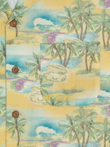 glore Nudie Jeans Arvid Hawaii Shirt Neueste Mode