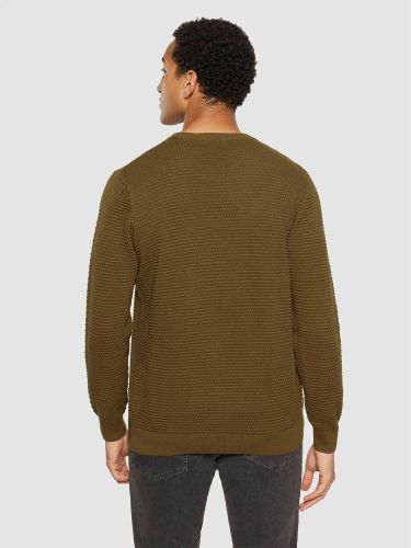 glore Knowledge Cotton Apparel VAGN Regular Bubble Knit Crew Neck Sonderangebote
