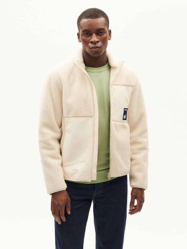 glore Thinking MU Mitchel Ecru Fleece Sweatshirt Letzte 2 Tage
