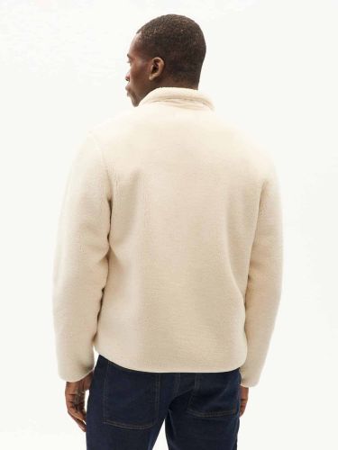 glore Thinking MU Mitchel Ecru Fleece Sweatshirt Letzte 2 Tage
