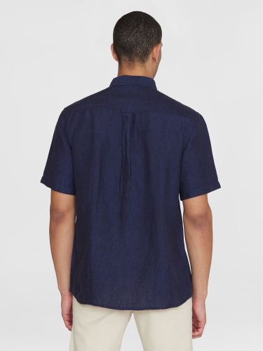 glore Knowledge Cotton Apparel Regular Linen Short Sleeve Shirt Nur noch ein Tag übrig