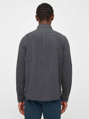 glore Knowledge Cotton Apparel Regular Fit Melangé Flannel Shirt Tägliche Deals