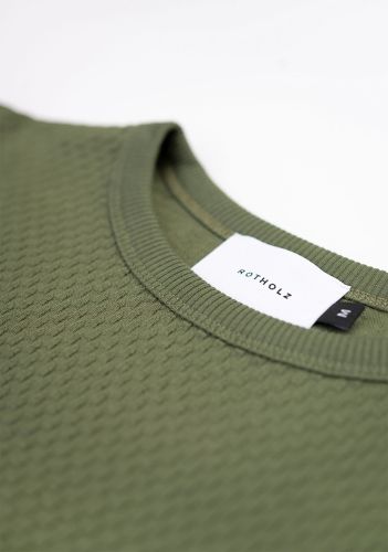 glore Rotholz Waffle Sweatshirt Kostenlose Rückgabe