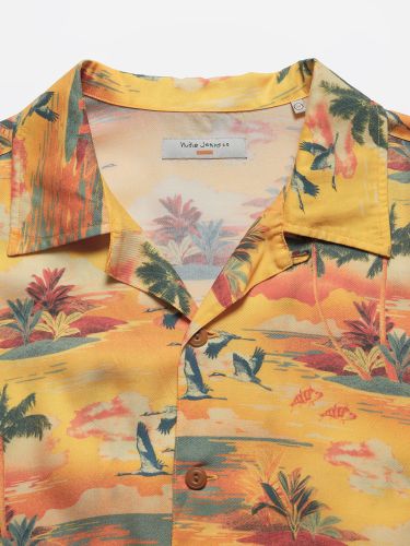 glore Nudie Jeans Arvid Hawaii Shirt Sonderangebote
