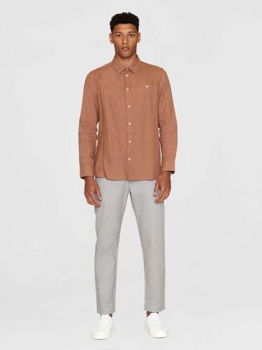 glore Knowledge Cotton Apparel Regular Fit Linen Shirt Riesige Ersparnisse