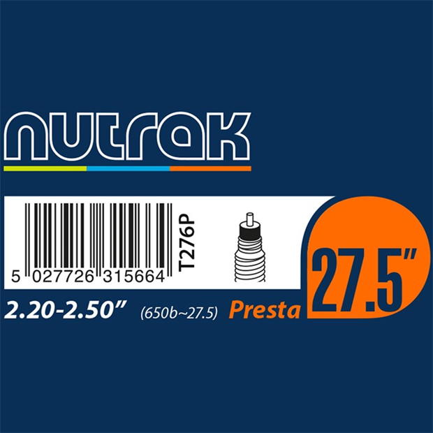Nutrak 27.5 x 2.2-2.5 Presta Valve Inner Tube Vatertagsangebot