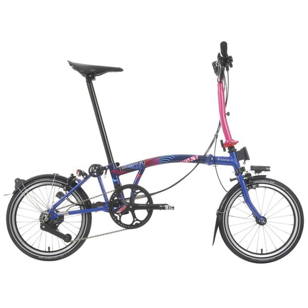 Brompton P Line Team GB 2024 Edition Folding Bike Muttertagsangebot