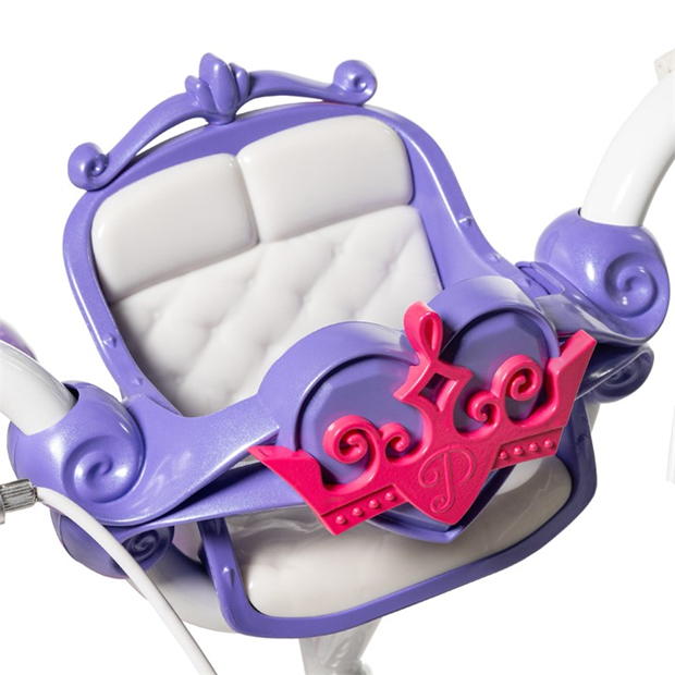 Huffy Official Huffy Disney Princess 12 Girls Bike Pink Sonderangebote
