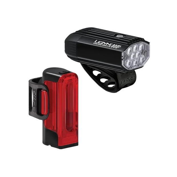 Lezyne Micro Drive 800+ Strip Drive 300+ LED Light Set Günstig kaufen