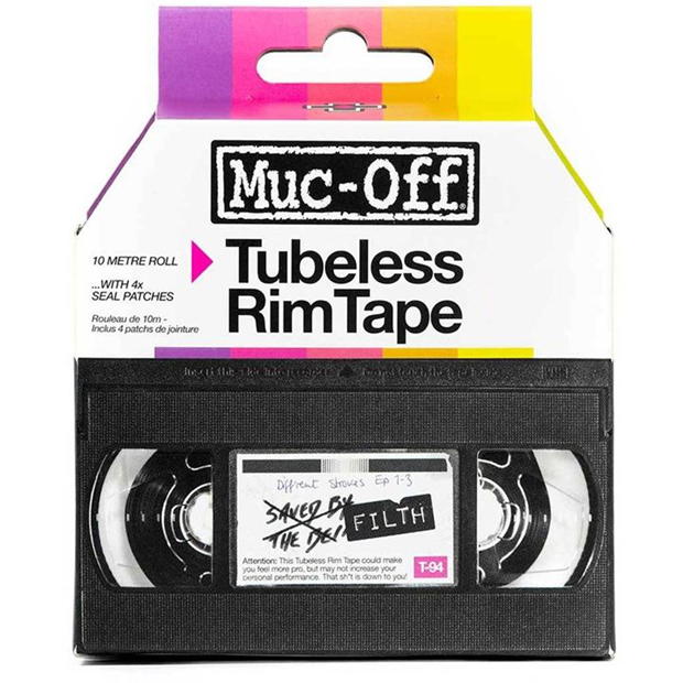 Muc-Off Tubeless Rim Tape 10m Roll Vierteljährliche Förderung